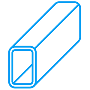 Stainless Steel | square tubes oval | 1.4301 | welded Stainless Steel | square tubes oval | 1.4301 | welded